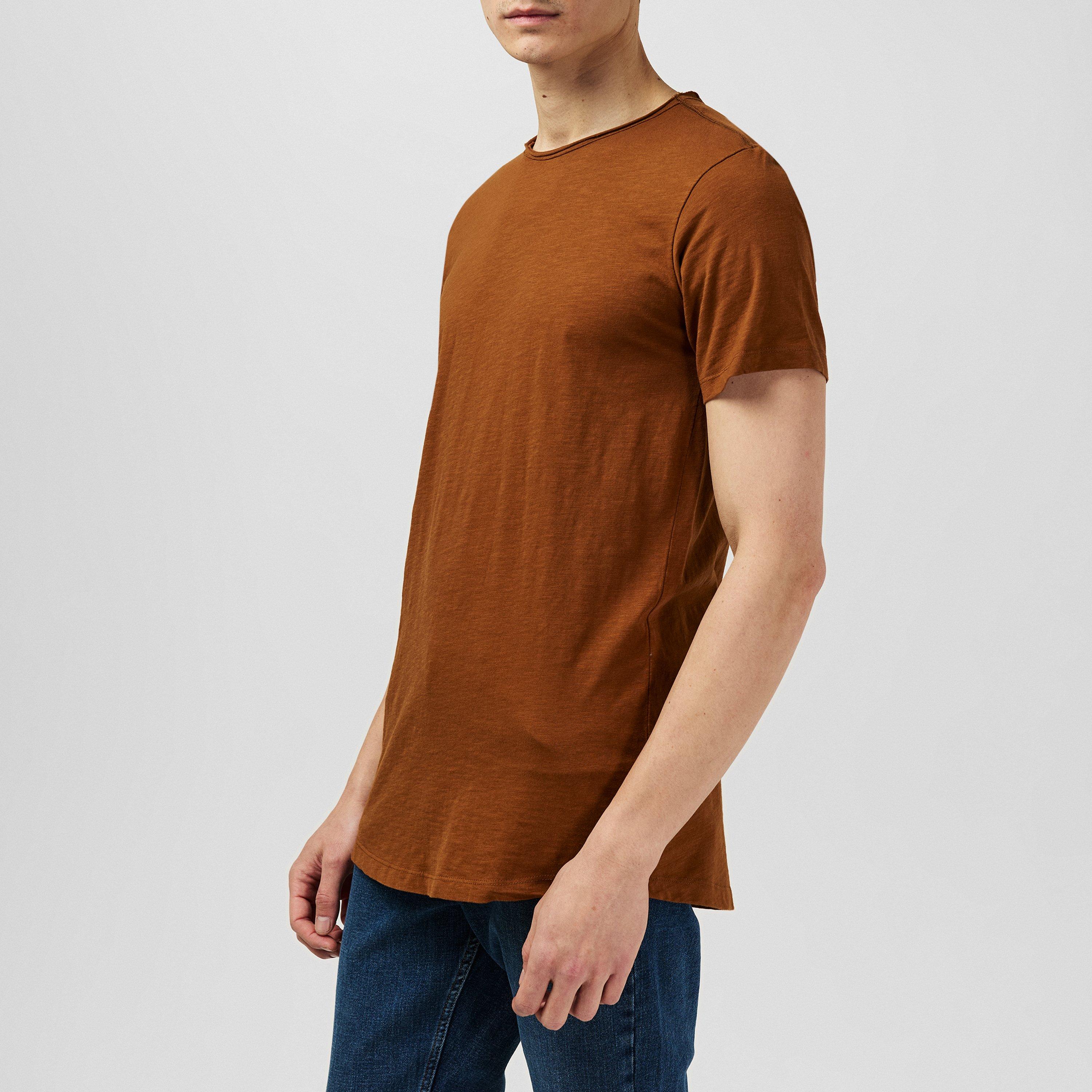 Fabric Short Sleeve T Shirt Mens