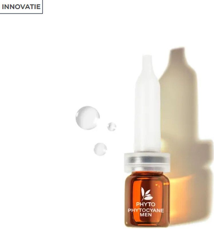 Phyto - Phytocyane - Haargroeibehandeling - 12x3.5 ml - Haarserum voor Mannen