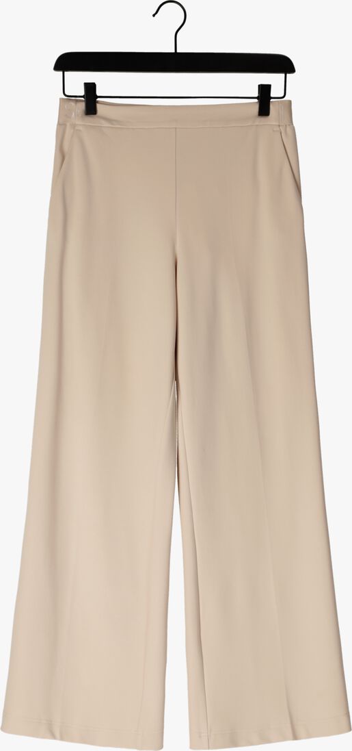 SUMMUM witte summum wijde broek trousers boot cut punto milano (4s2197)