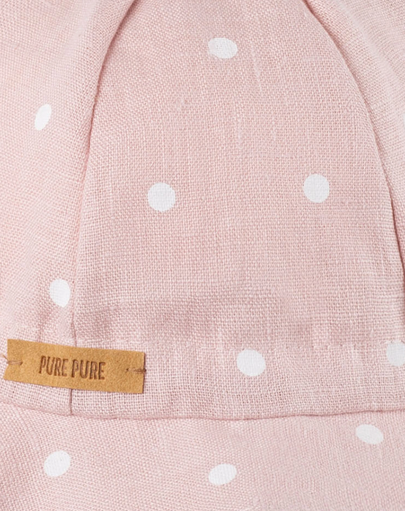 Sommerhut MINI DOTS in soft pink