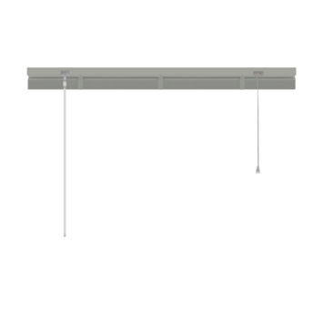 GAMMA aluminum jaloezie 25 mm donkergrijs (kleurnr. 202) 80x130 cm (bxh)