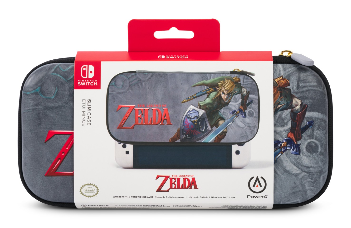 PowerA Nintendo Switch Slim Case - Intrepid Link - (Switch/OLED/Lite)