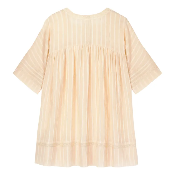 Faune Robe Lurex Senna | Rose pêche