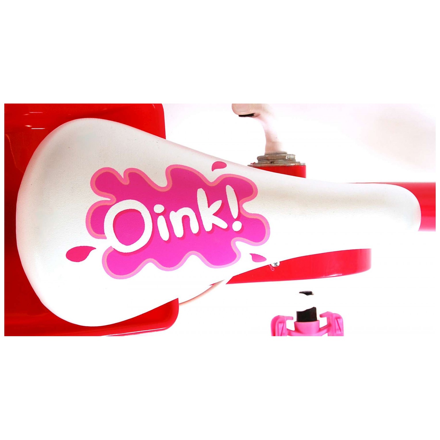 Peppa Pig Fiets - 12 inch - Roze - 2 Handremmen