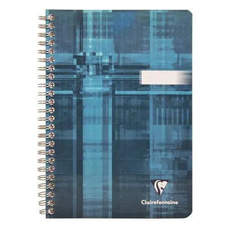 Clairefontaine Spiralbuch liniert, A5, 90 Blatt, sortiert