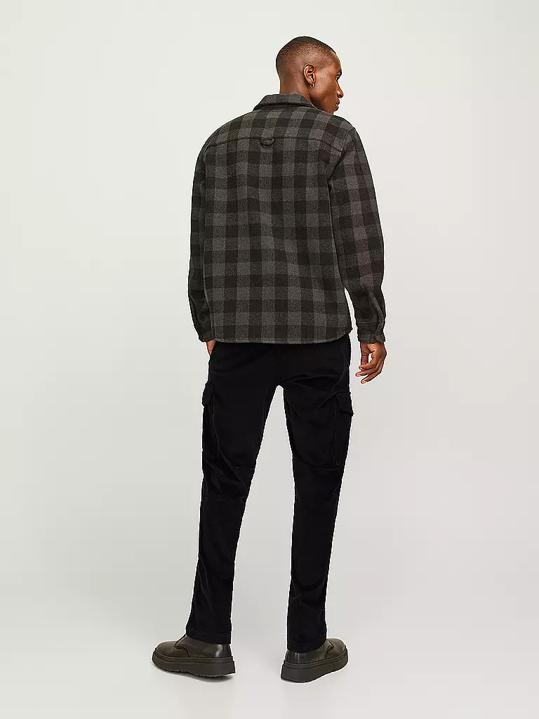 JACK & JONES Cargohose JPSTKANE schwarz