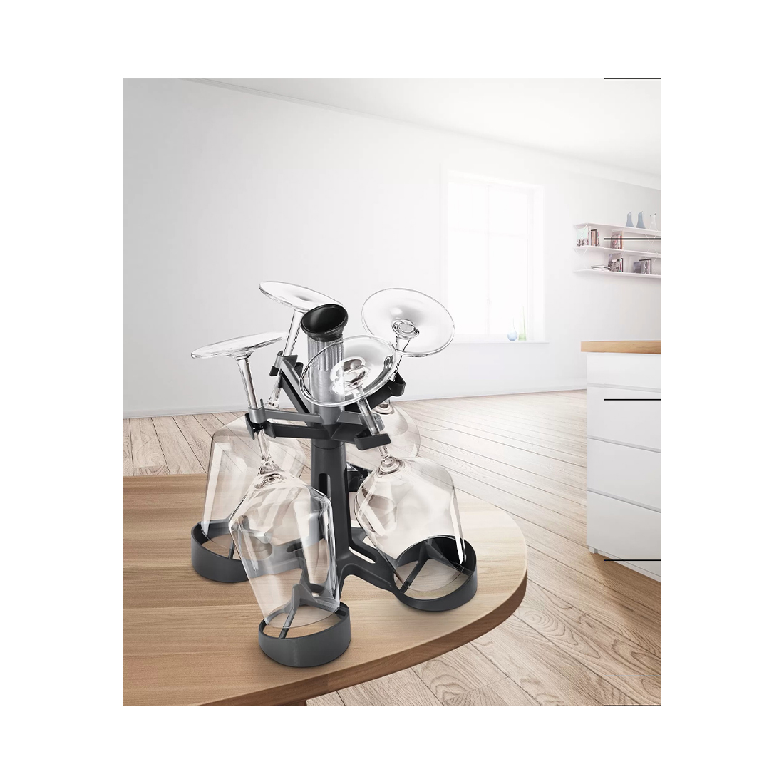 Bosch Bundle Stielglaskorb + Finish Waschpulver Taps