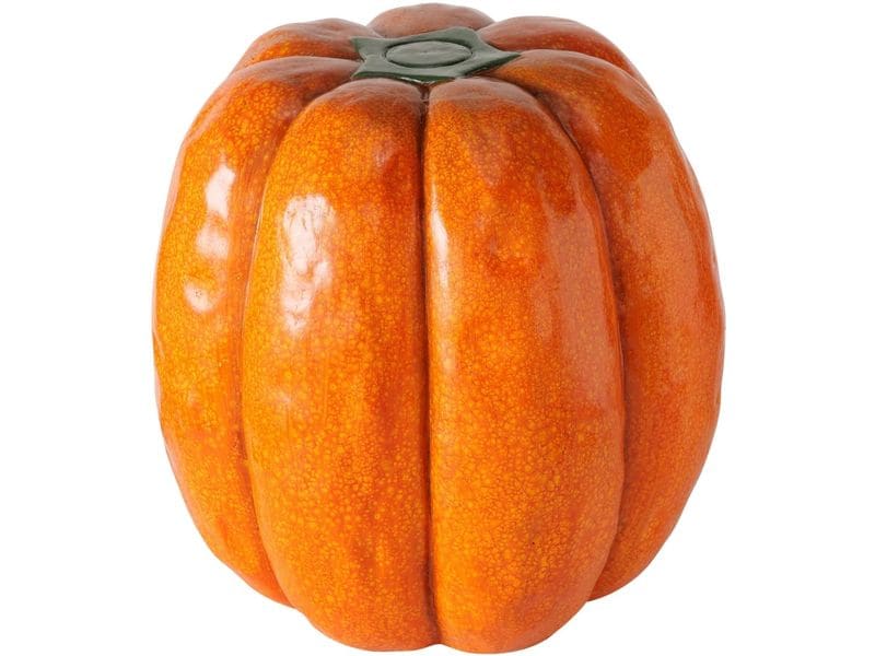 Boltze Hocker Pumpkin 42 x 40 cm Kreativ gestalteter Sitzhocker