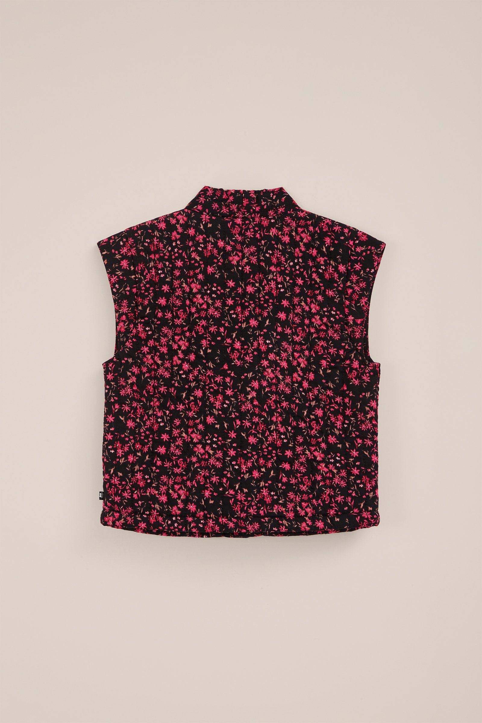 Meisjes gilet met dessin WE Fashion Roze