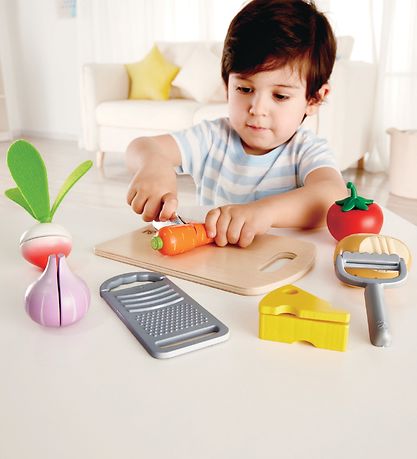 Hape Spiellebensmittel - 10 Teile - Kochen