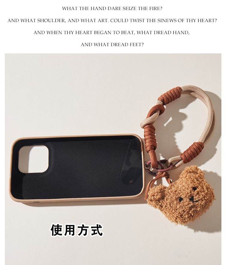 Bohod - Bear pluche riem telefoonriem