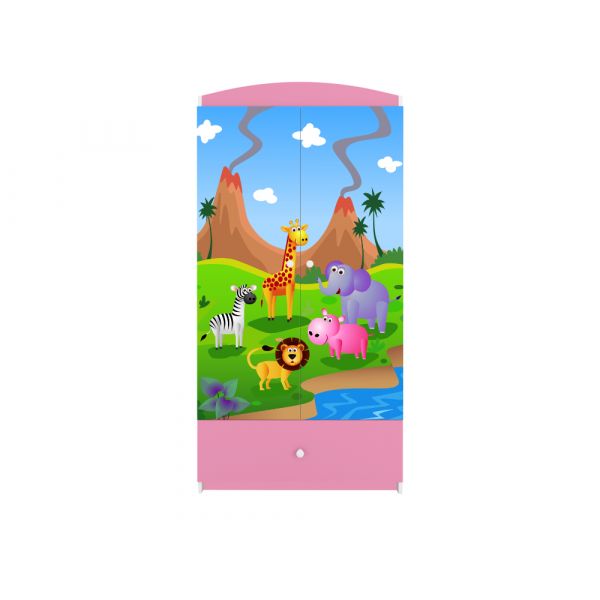 Kocot Kids Roupeiro Babydreams Safari Pink