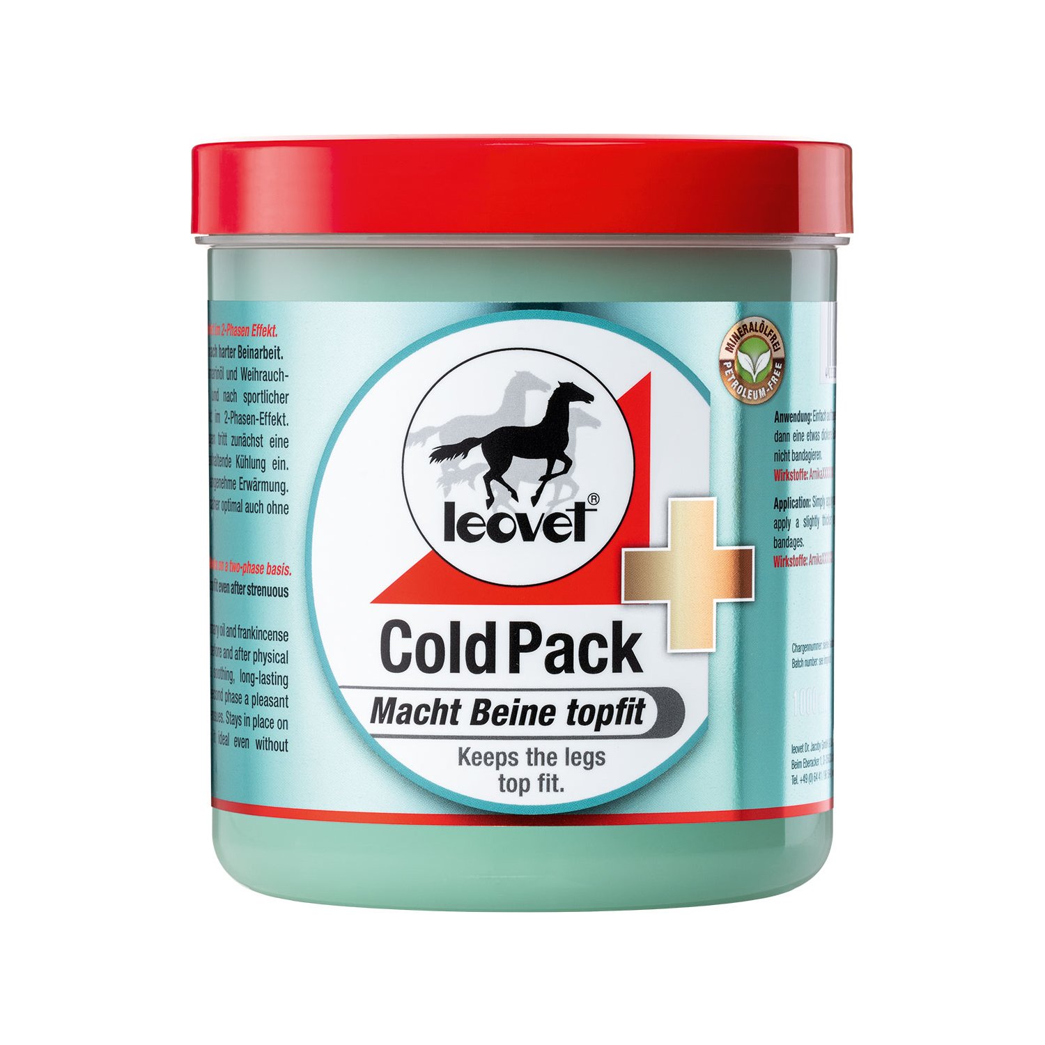 leovet Cold Pack Apothekers Pferdesalbe - 1000 ml