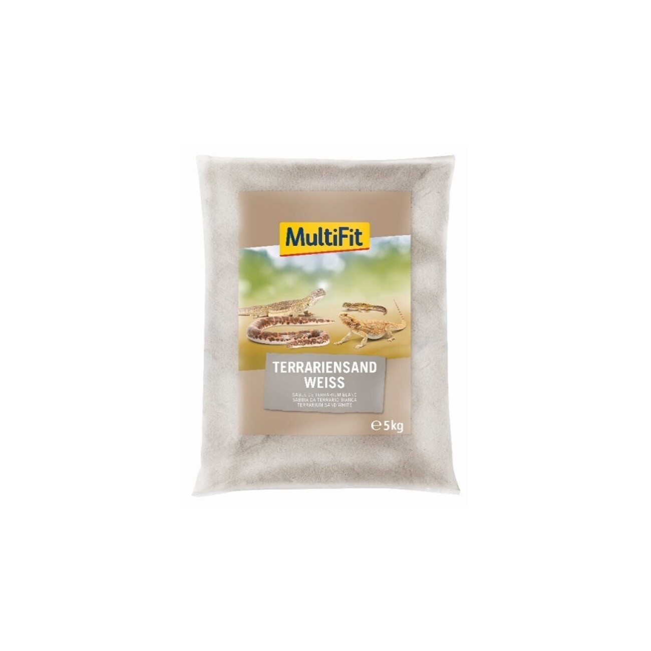 MultiFit Terrariumsand 5kg weiß