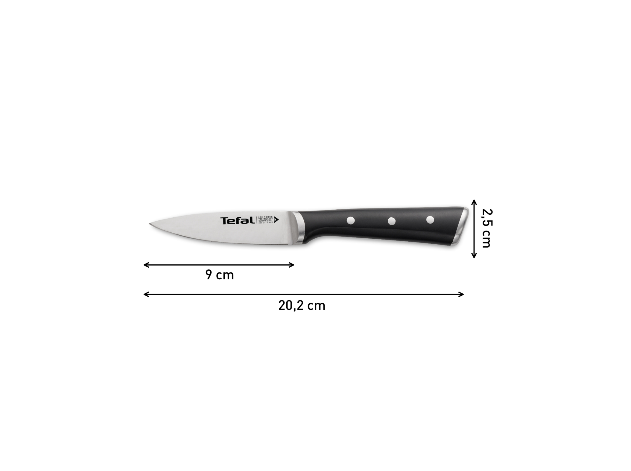 FACA ICE FORCE TEFAL DESCASCAR 9CM