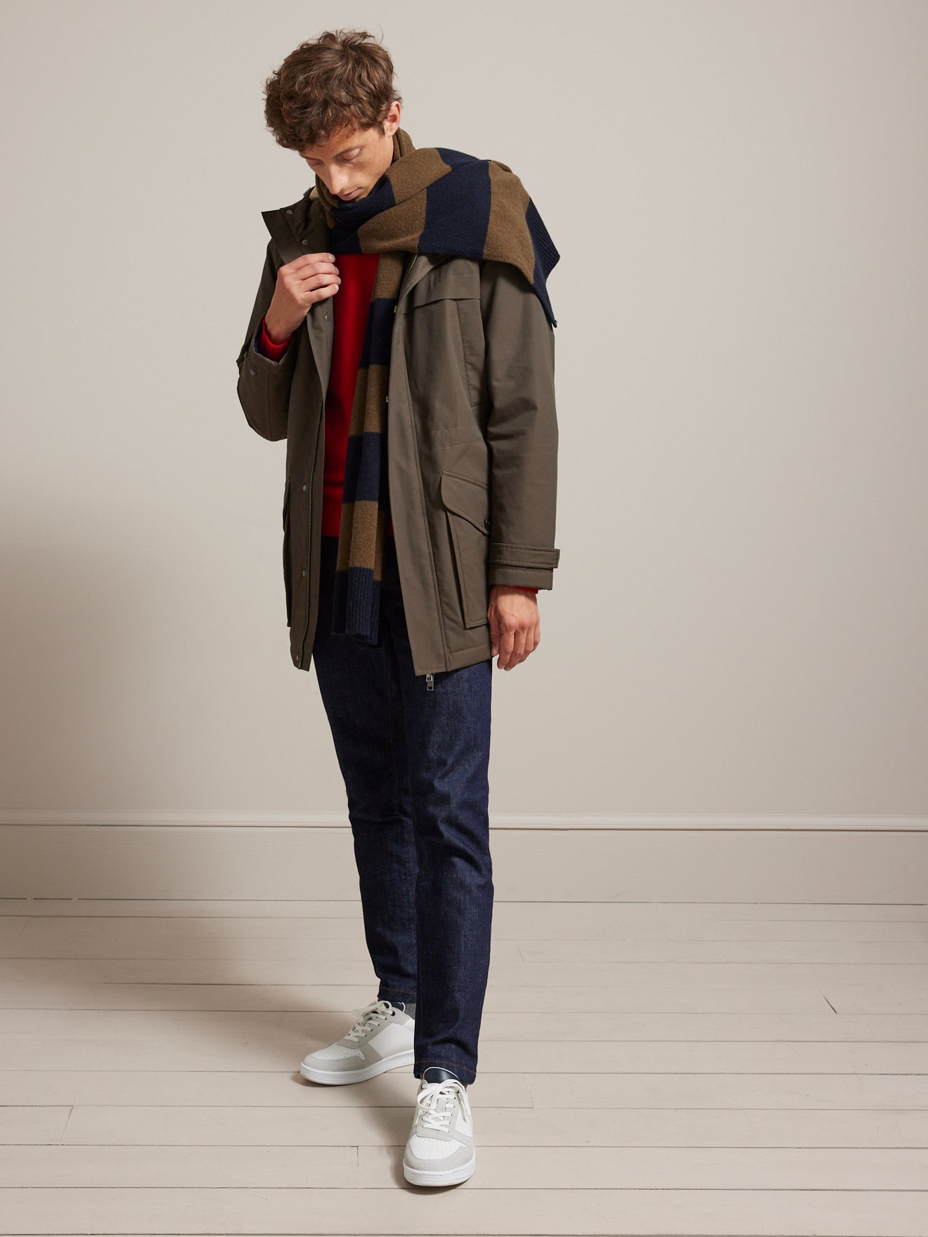 Parka casual homme
