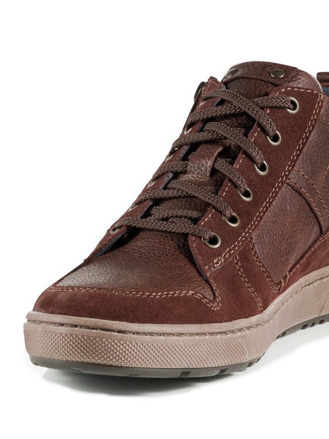 Kalbleder-Schnürer High Top