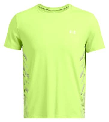 Maillot manches courtes Under Armour Launch Elite Vert Homme