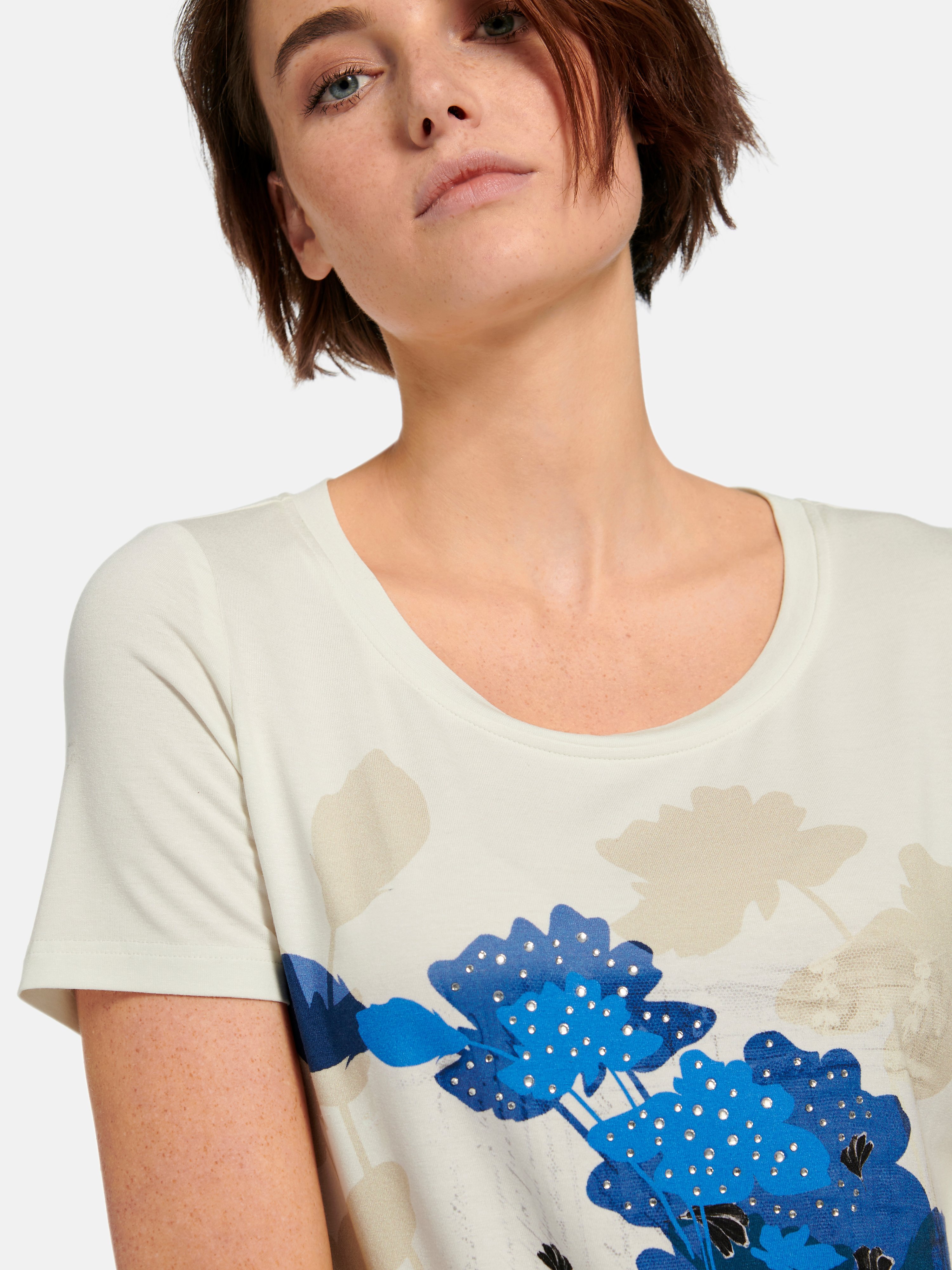 Rundhals-Shirt