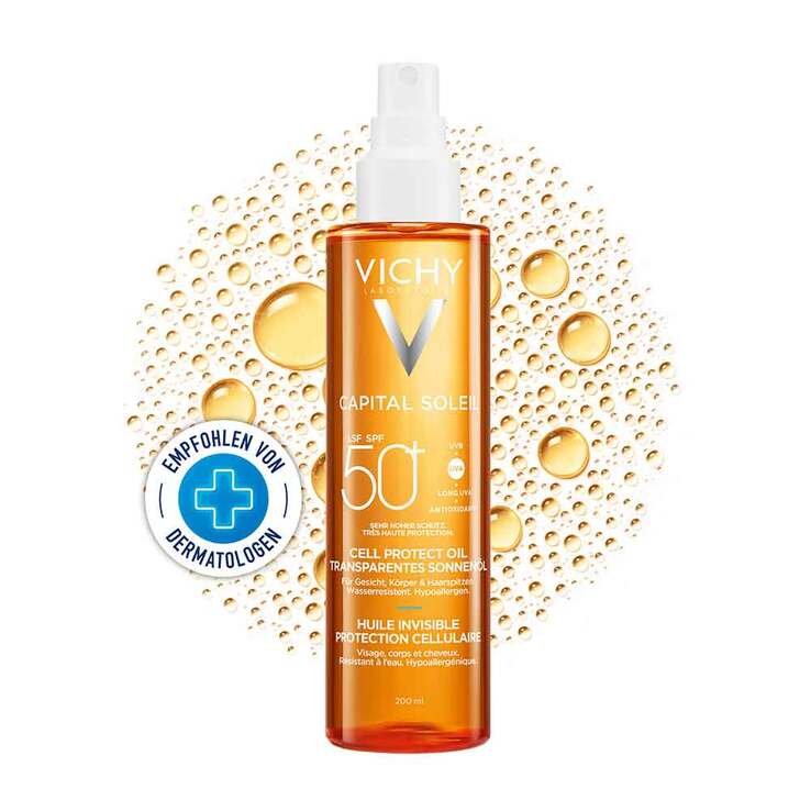Vichy Capital Soleil Cell Protect Oil LSF 50, 200 ml