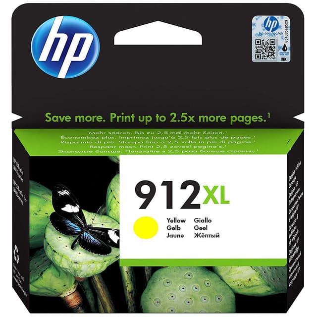 HP 912 XL højt ydende blækpatron (gul)