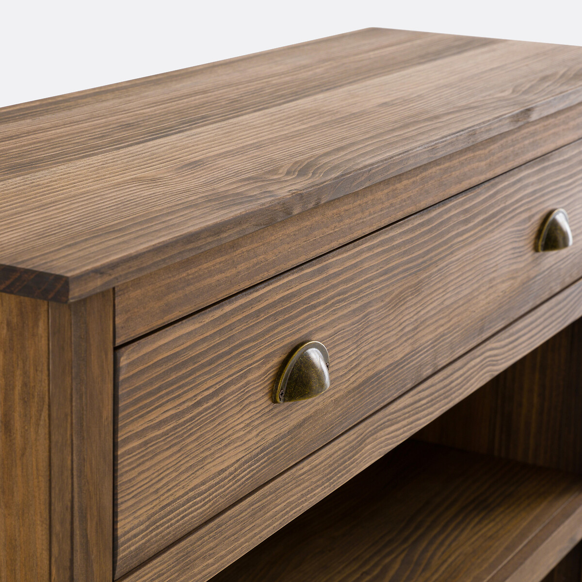 LA REDOUTE INTERIORS<br>Mesa de parede Lunja em MDF com folhagem sólida
