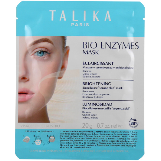 Talika masque visage éclaircissant - Teint terne, irrégulier