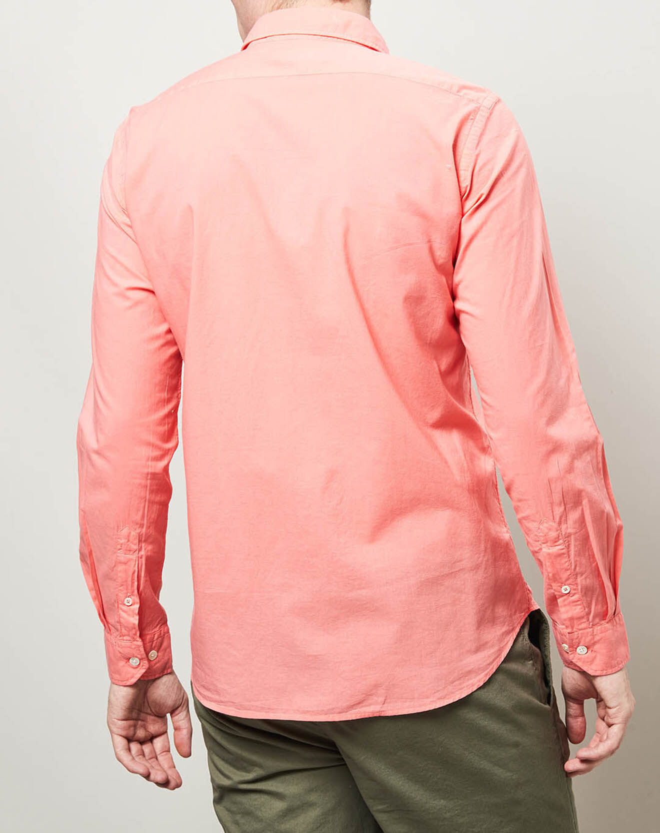 Hartford Chemise slim Sammy corail