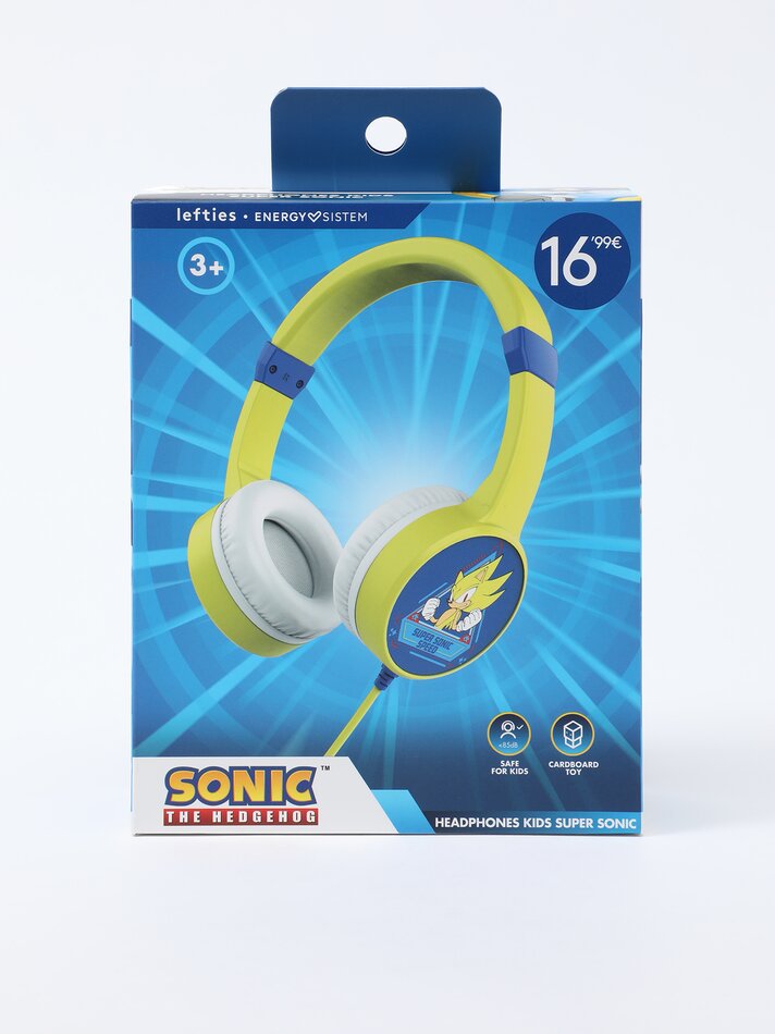 Fones de ouvido Sonic - Azul
