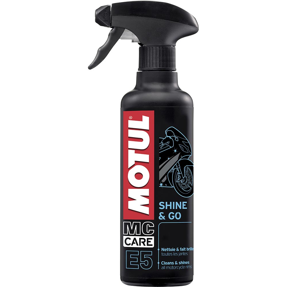 Motul - Nettoyant à sec E5 Shine & Go spray 400 ml