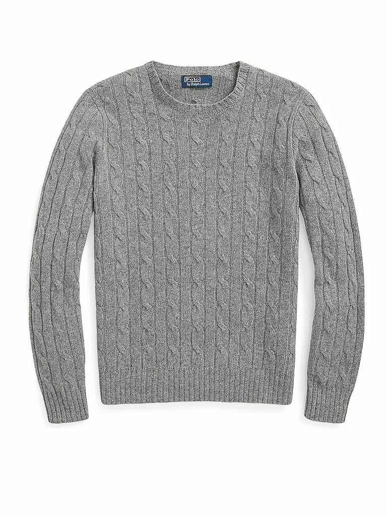 POLO RALPH LAUREN Kaschmirpullover hellgrau