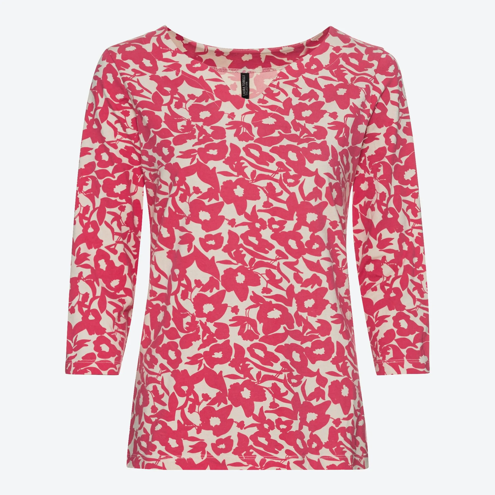Damen-Shirt mit Blumenmuster