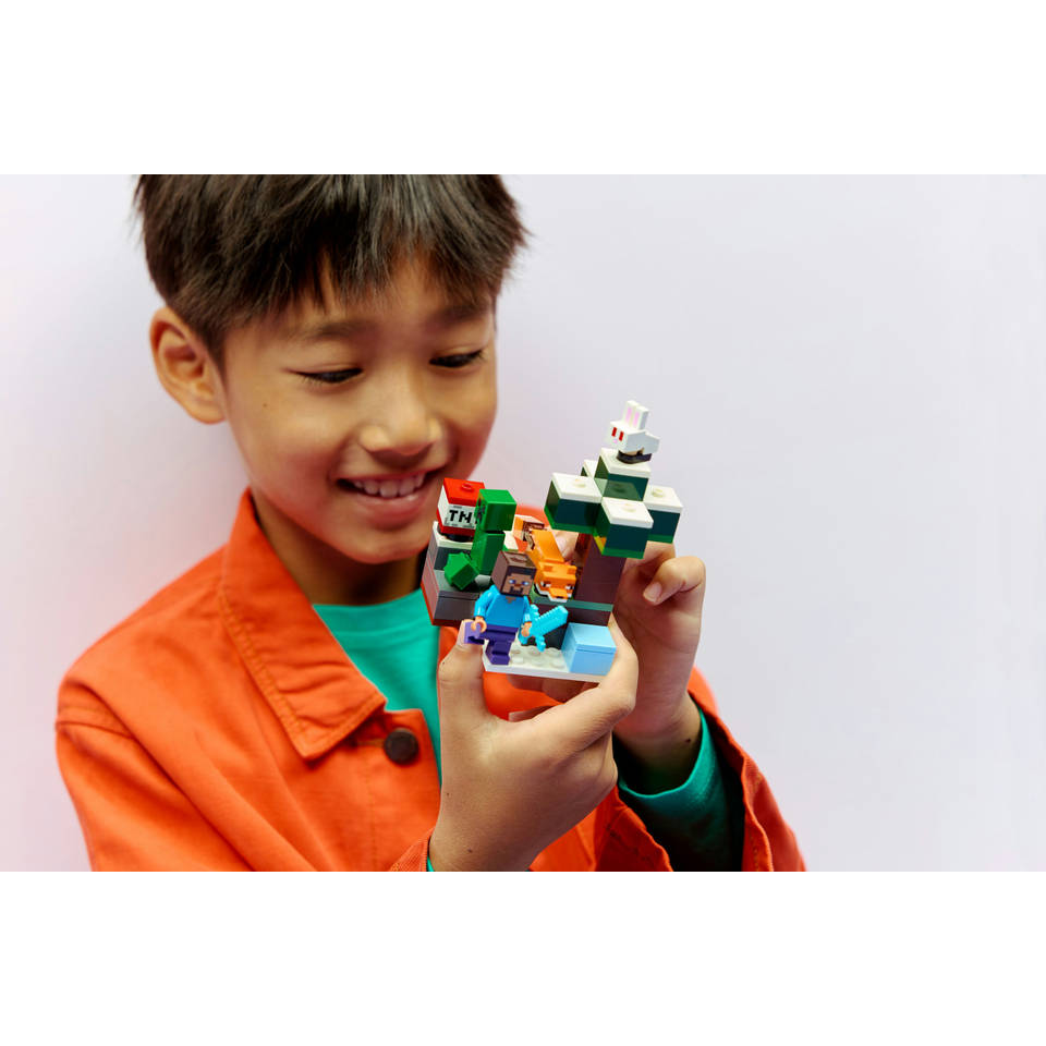 LEGO Minecraft Steve's Taiga-avontuur 21583