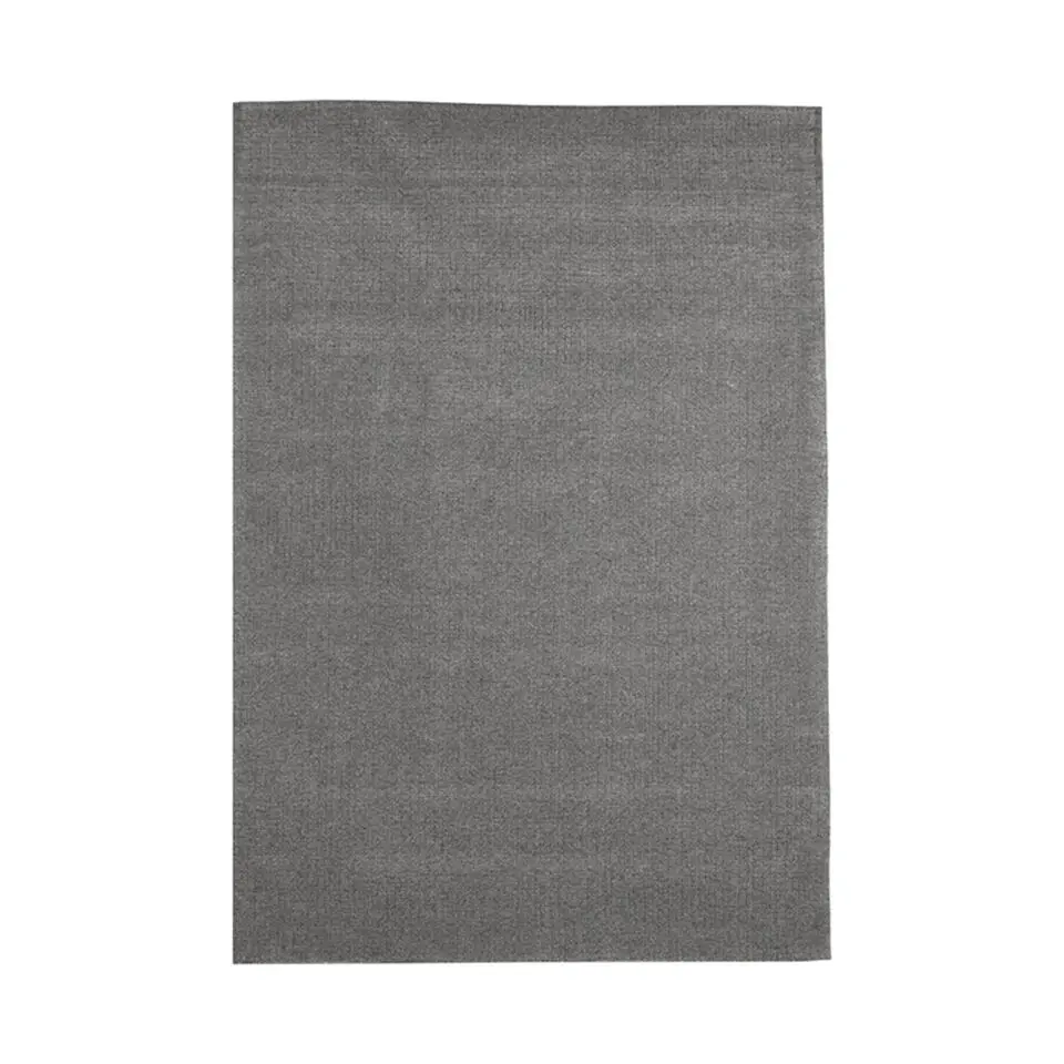 LABEL51 Vloerkleed Wolly Antraciet Wol 200x300cm
