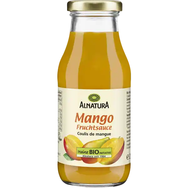 Bio Mango Fruchtsauce