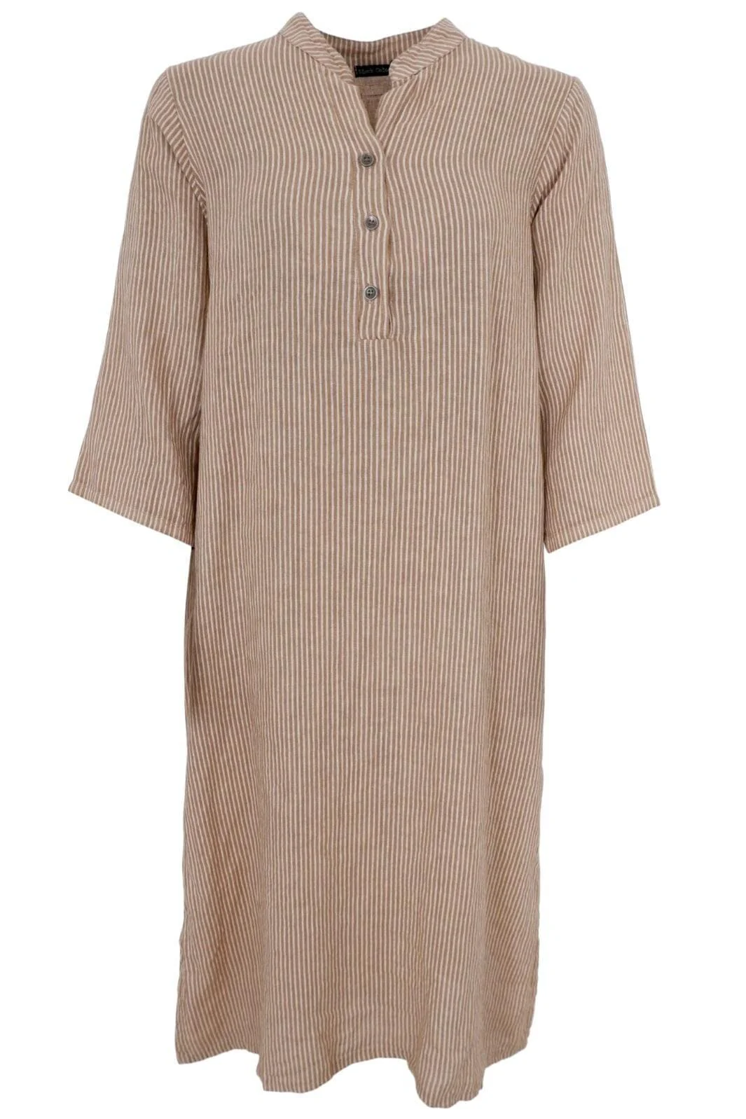 Black Colour Bcmelina Linen Shirt Dress midi desert