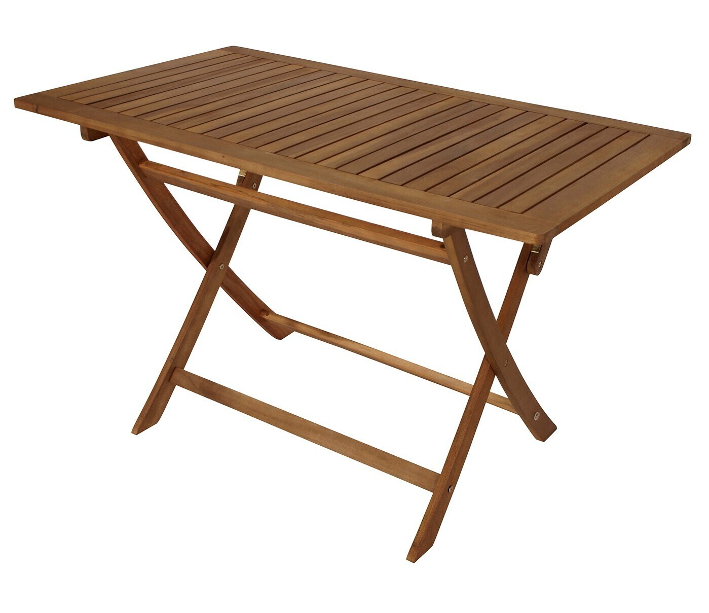 DEGAMO Klapptisch TOBAGO 70x120cm rechteckig, Akazie geölt