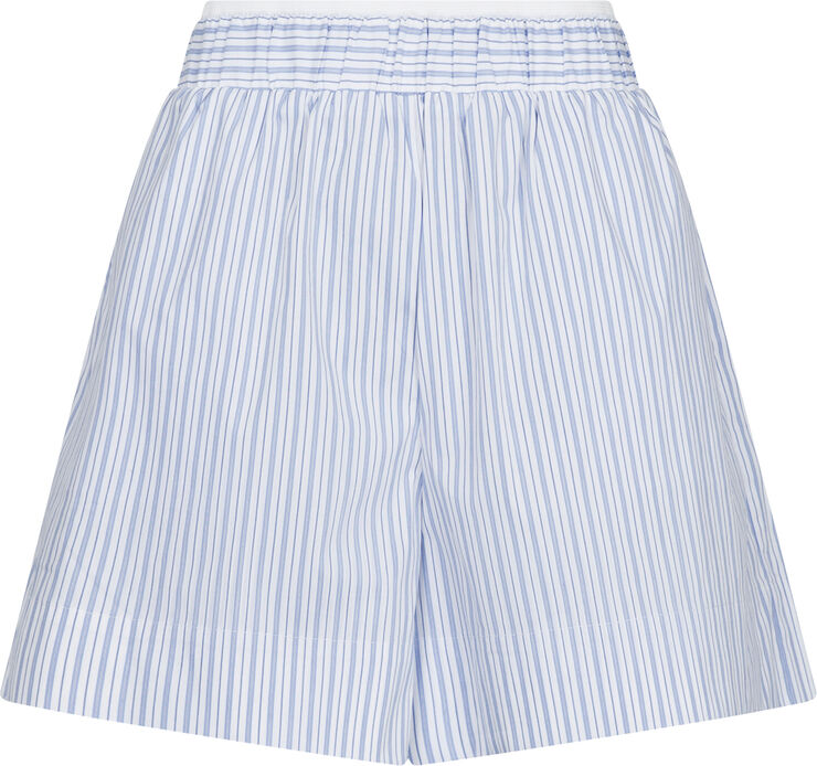 Neo Noir Shady Stripe Shorts Light blue