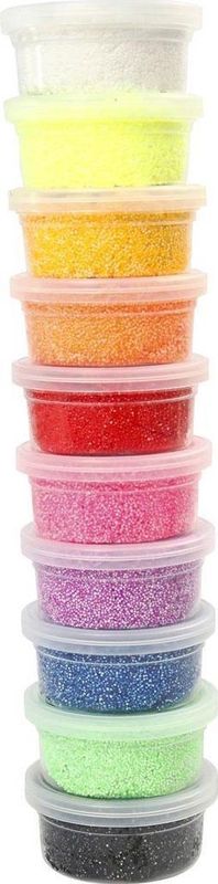 Foam Clay 78930 - Modelleermassa - Assortiment - 10 x 35 g Blikjes