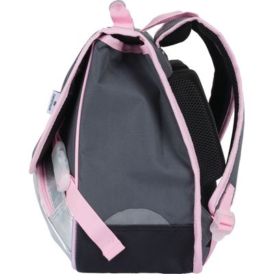 Cartable Cosmic Girl - 38 cm - 2 compartiments - gris anthracite - Oberthur