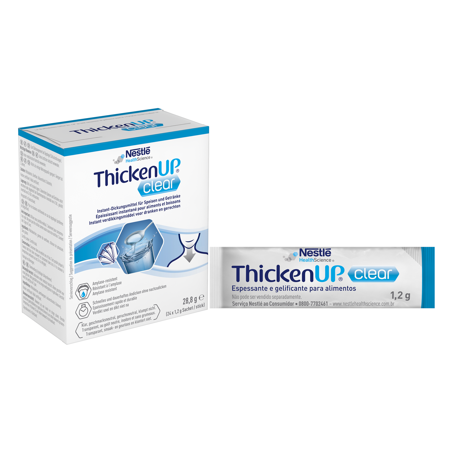 Thickenup Clear Plv Stick 1.2 g