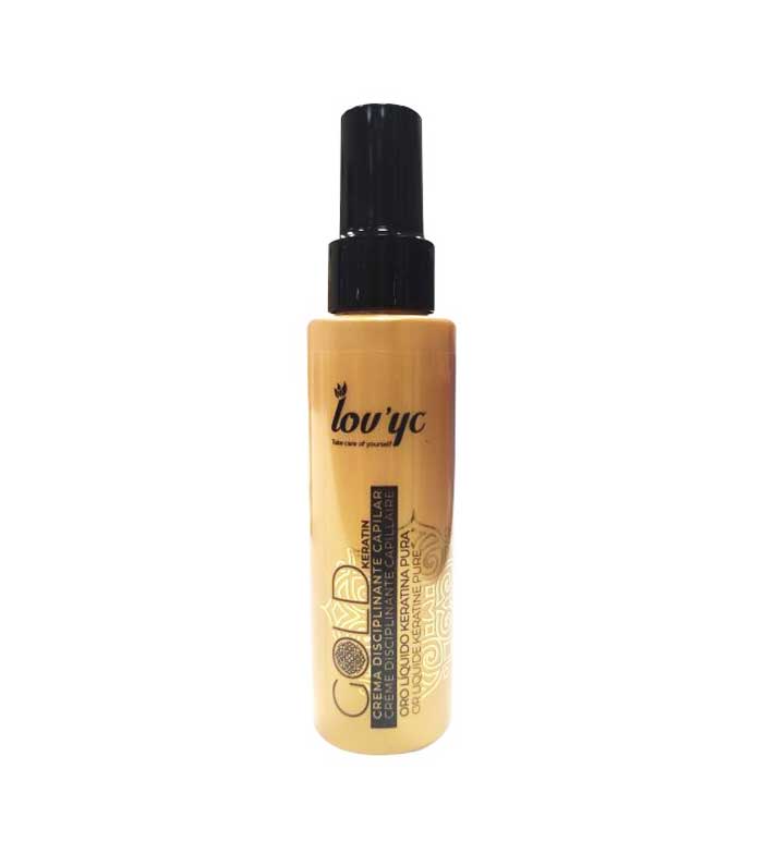 Lovyc - *Gold Keratin* - Creme disciplinante para cabelos