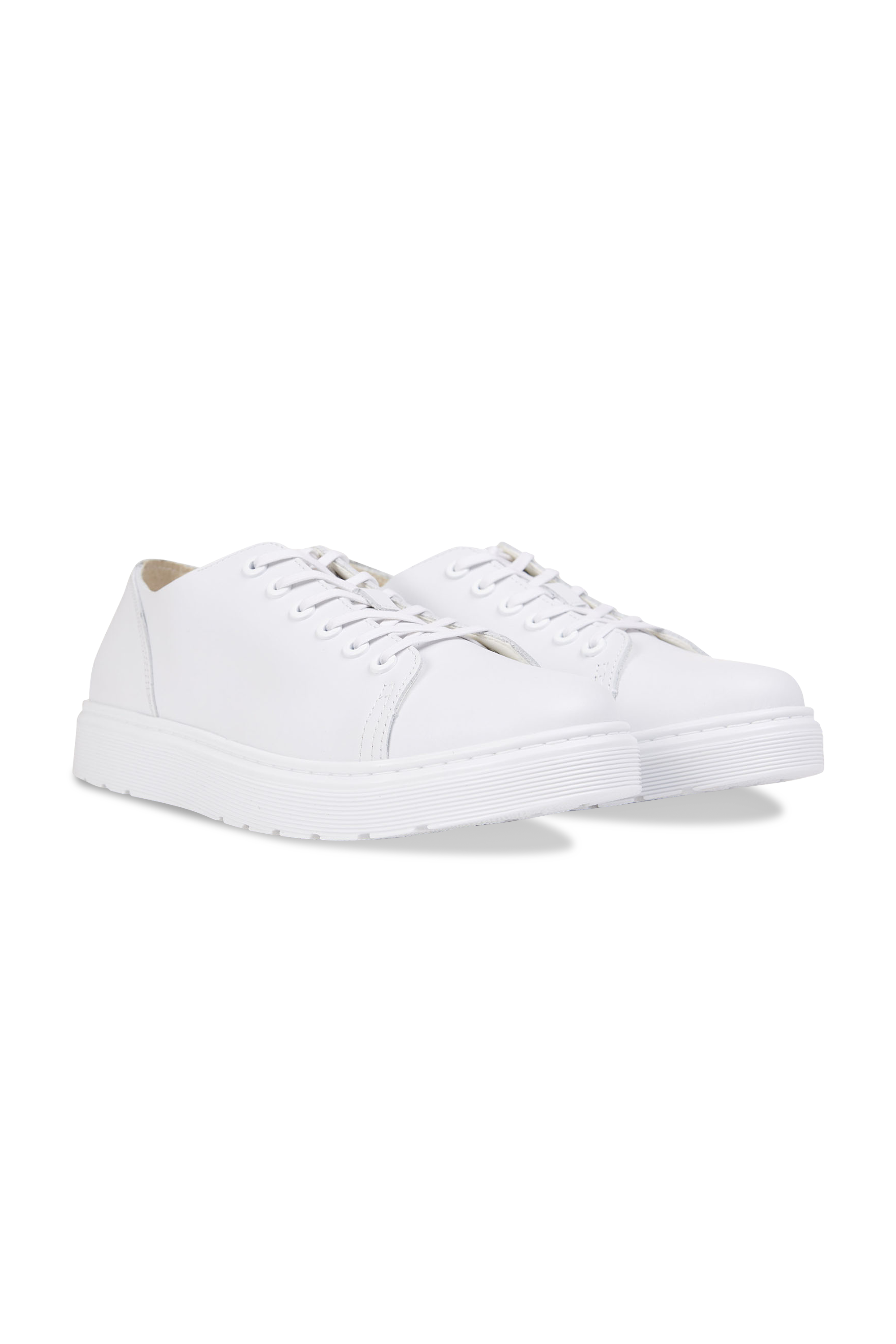DR. MARTENS Baskets basses en cuir Blanc