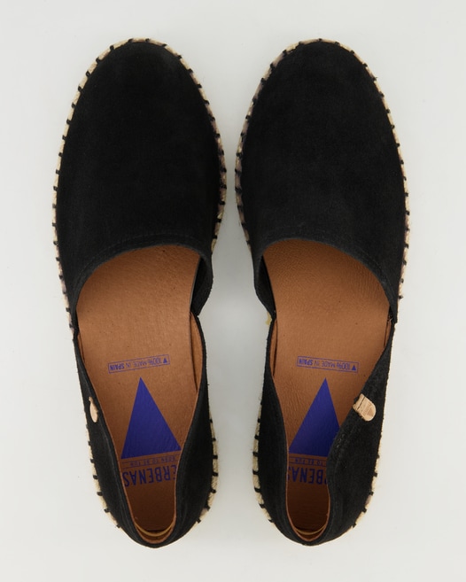 Verbenas Carmen Serraje Espadrilles in Schwarz