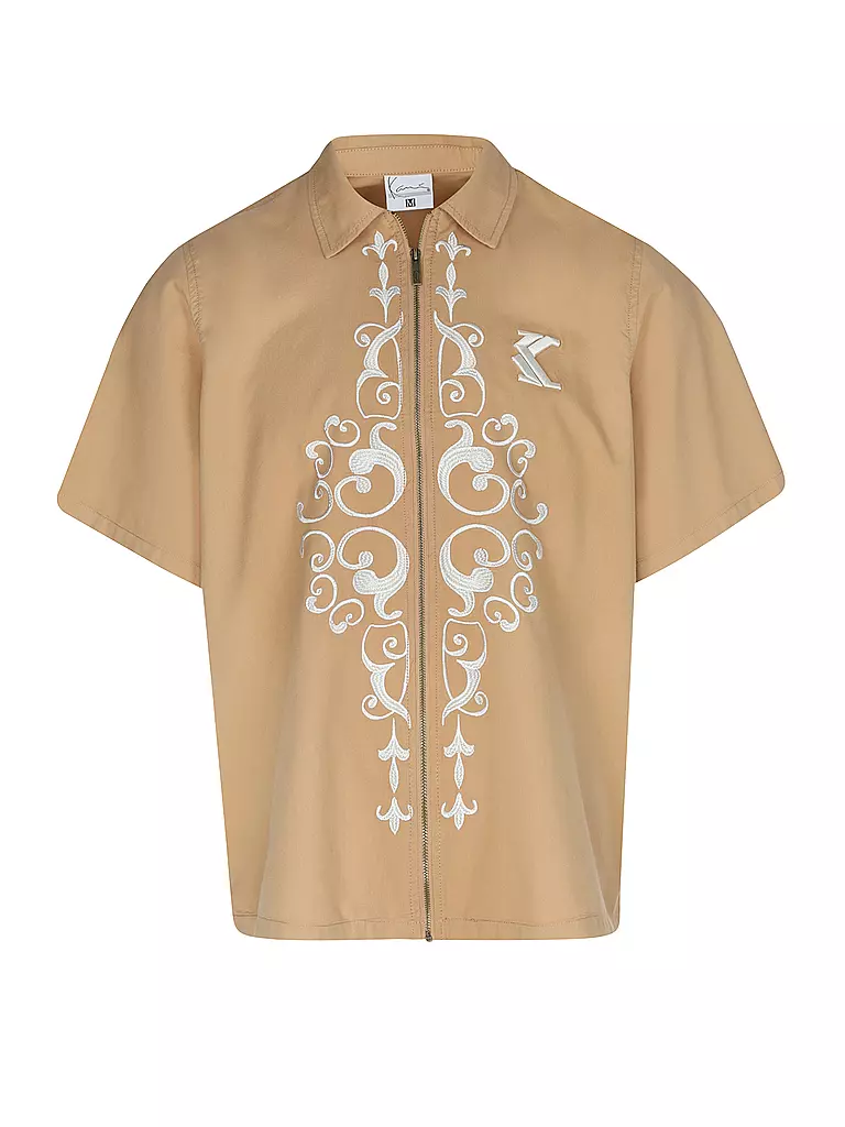 KARL KANI Hemd beige