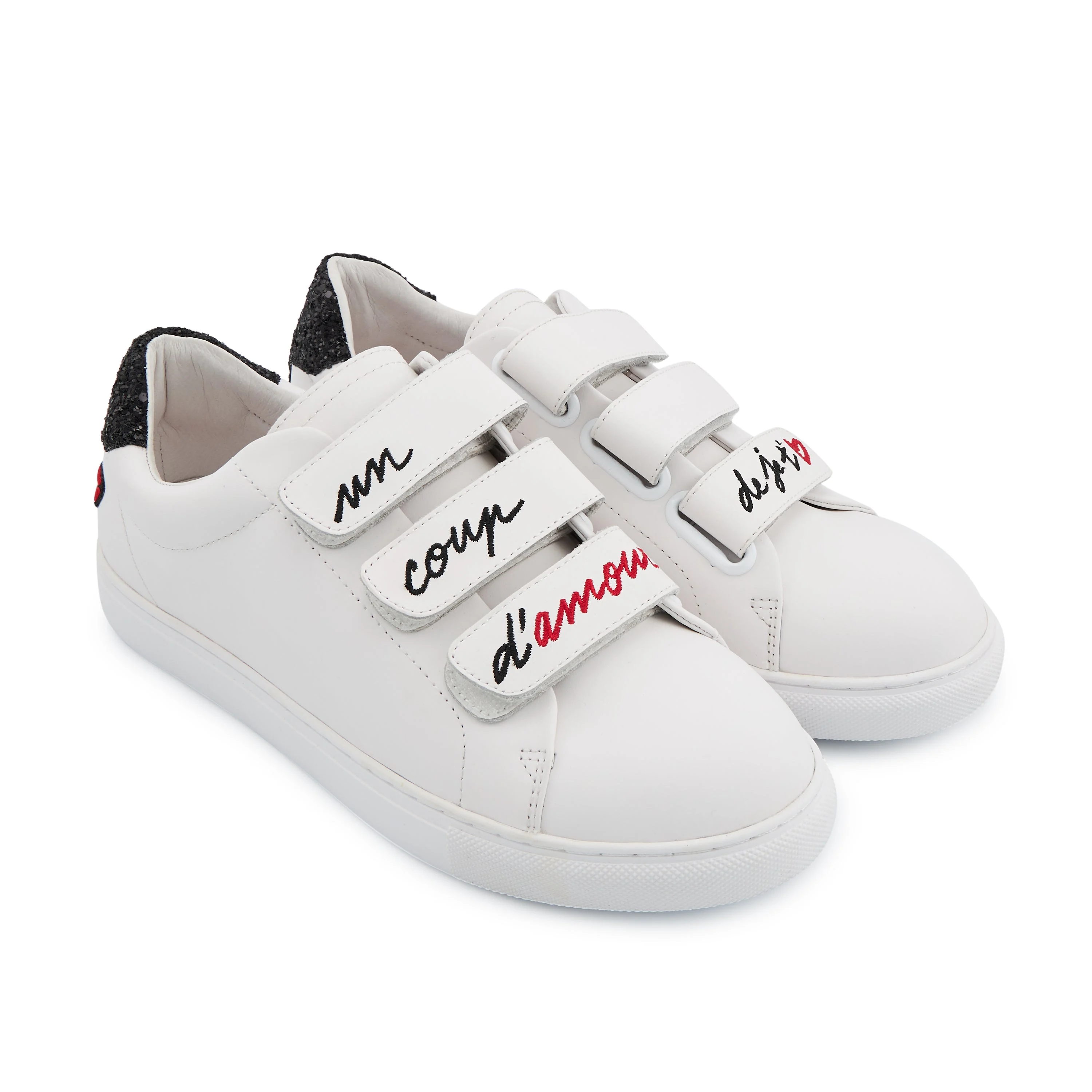 EDITH UN COUP D'AMOUR - Sneakers en cuir | Blanc