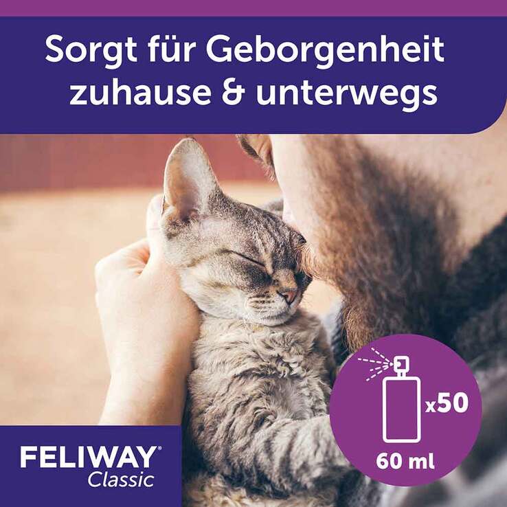 Feliway Classic Spray für Katzen, 60 ml