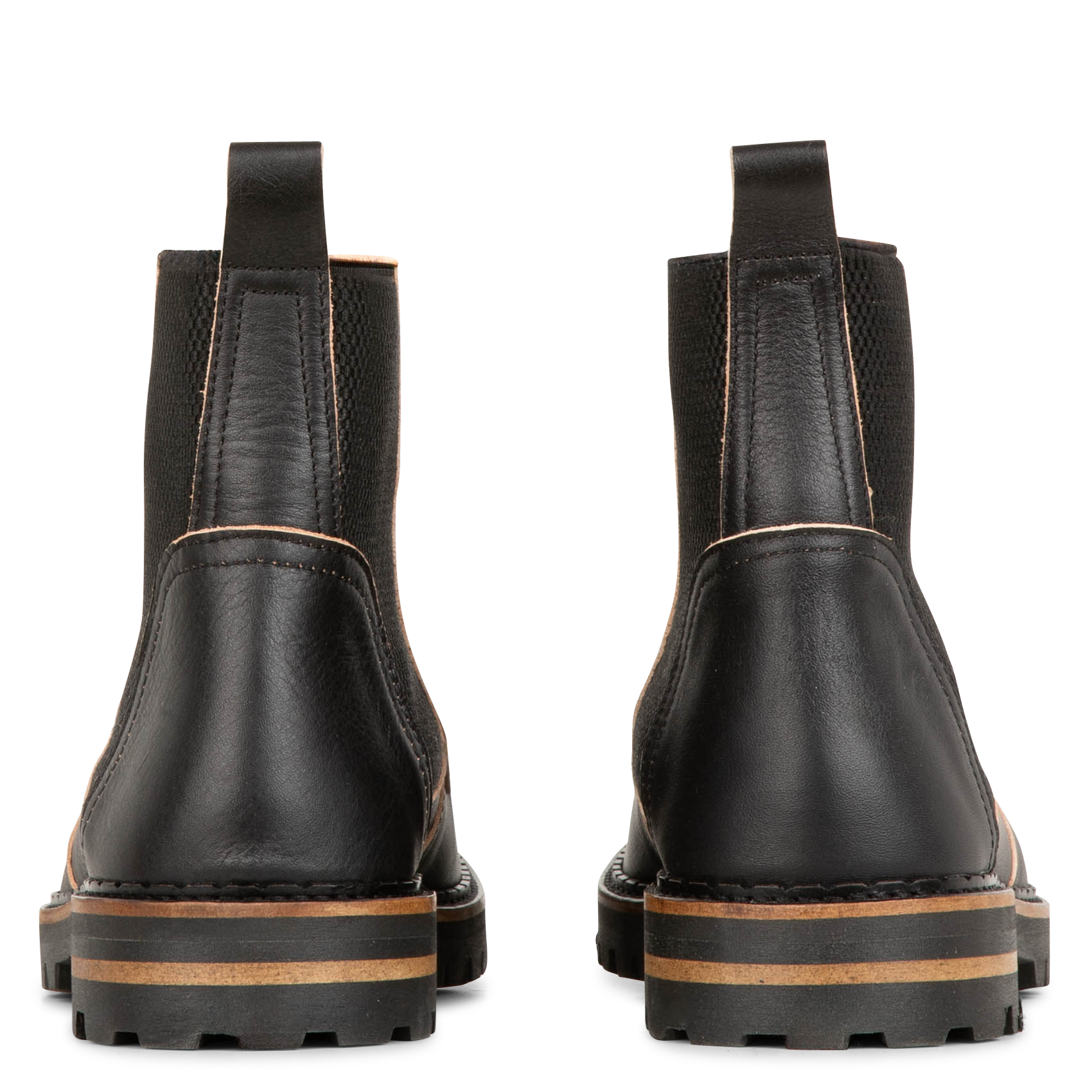 Bottines en cuir | Noir
