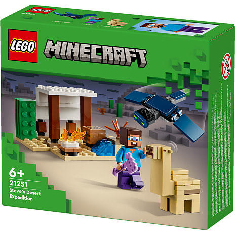 LEGO Minecraft Steves ørkenekspedition 21251