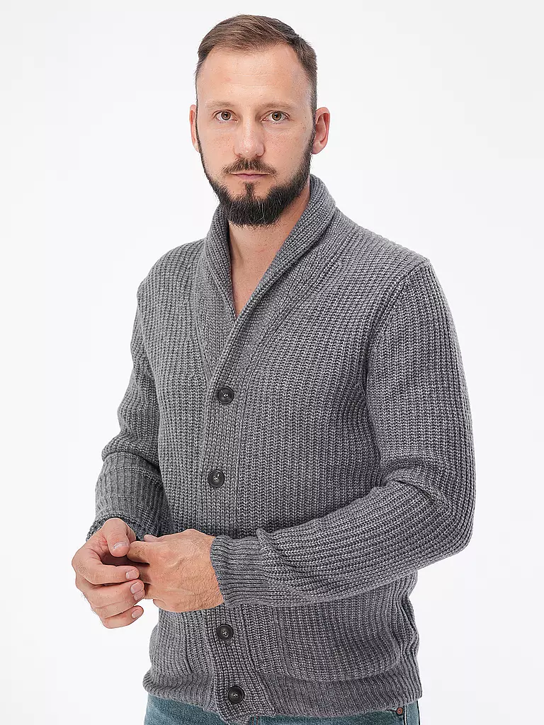 GRAN SASSO Cardigan  grau